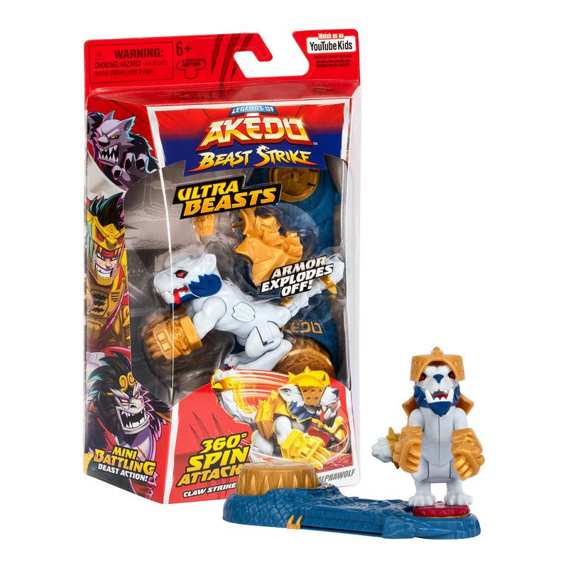 ペ*ン様 AKEDO s4 power storm 2体セット Akedo Power Storm Versus Pack 2 Mini Battling Warriors and 2